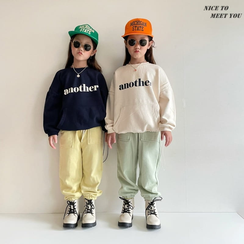 NICE TO MEET YOU - Korean Children Fashion - #Kfashion4kids - Another Sweatshirt - 10