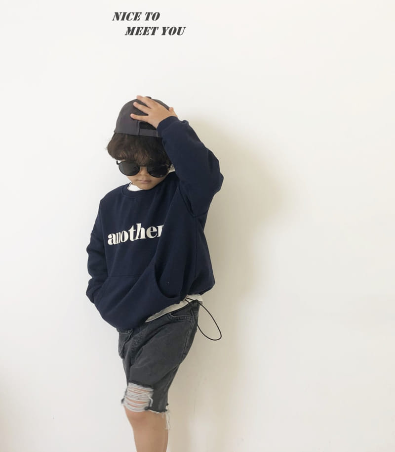 NICE TO MEET YOU - Korean Children Fashion - #Kfashion4kids - Another Sweatshirt - 6