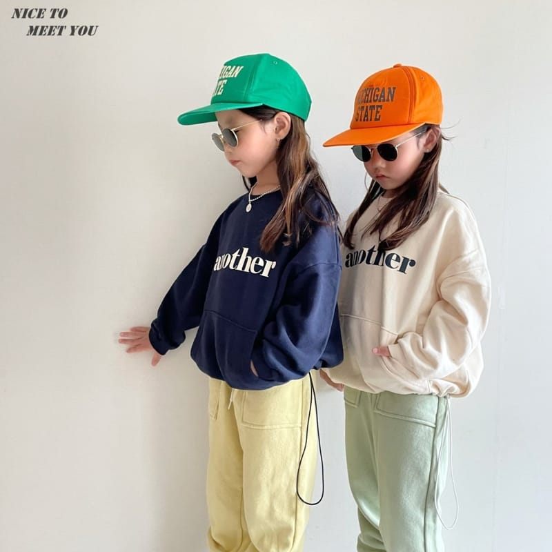 NICE TO MEET YOU - Korean Children Fashion - #Kfashion4kids - Another Sweatshirt - 8