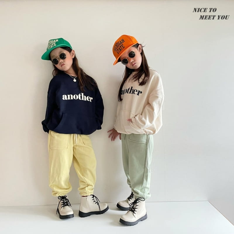 NICE TO MEET YOU - Korean Children Fashion - #Kfashion4kids - Another Sweatshirt - 9