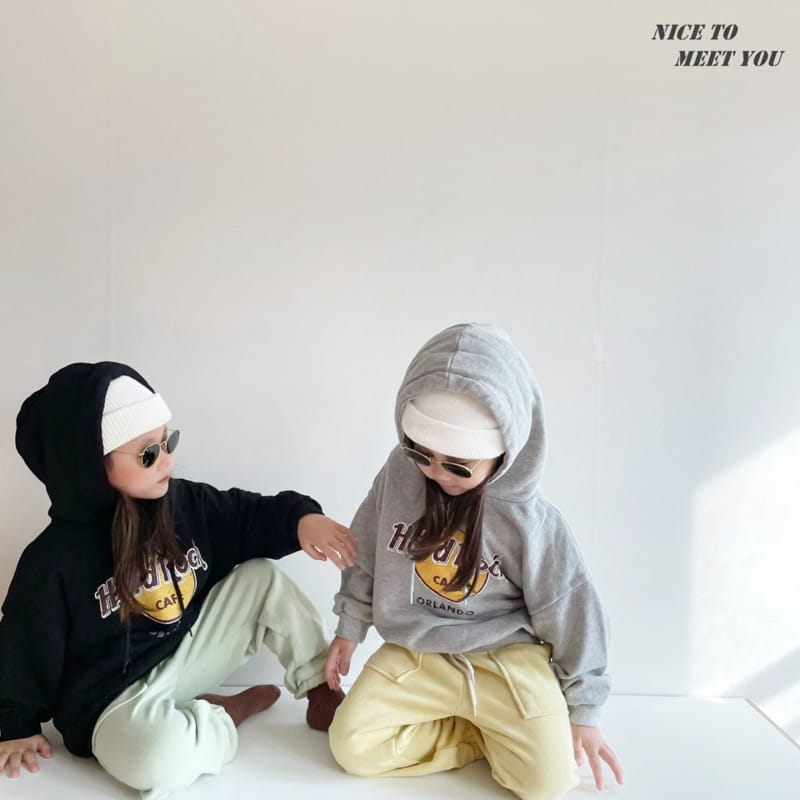 NICE TO MEET YOU - Korean Children Fashion - #Kfashion4kids - Hard Rock Hoody - 2