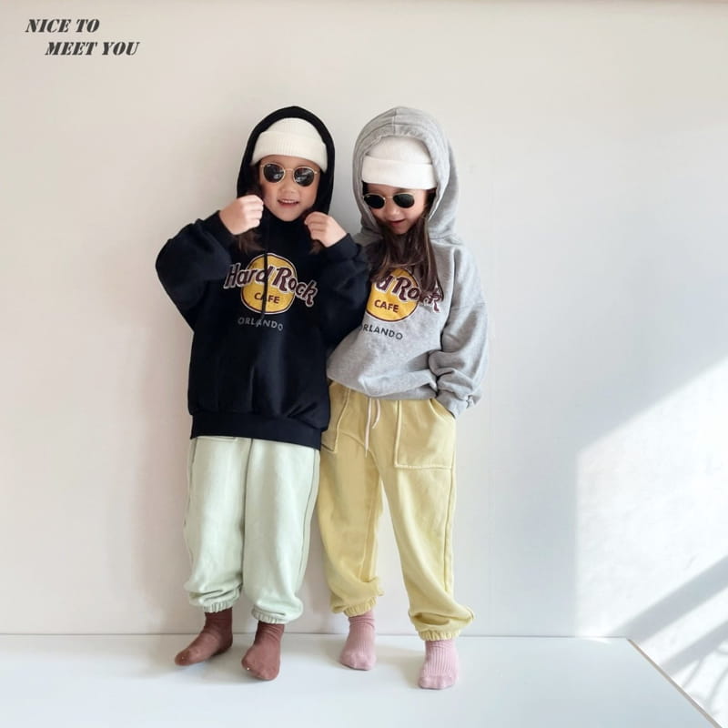 NICE TO MEET YOU - Korean Children Fashion - #Kfashion4kids - Hard Rock Hoody - 3