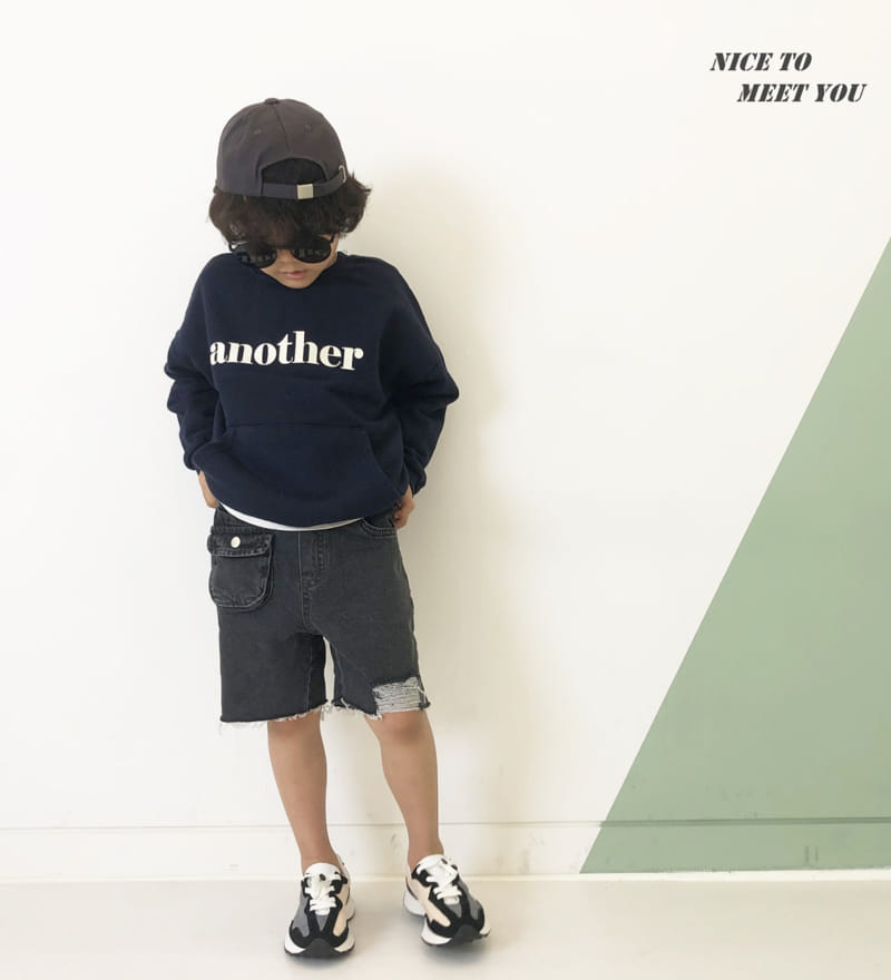 NICE TO MEET YOU - Korean Children Fashion - #Kfashion4kids - Pocket Denim Half Pants - 5