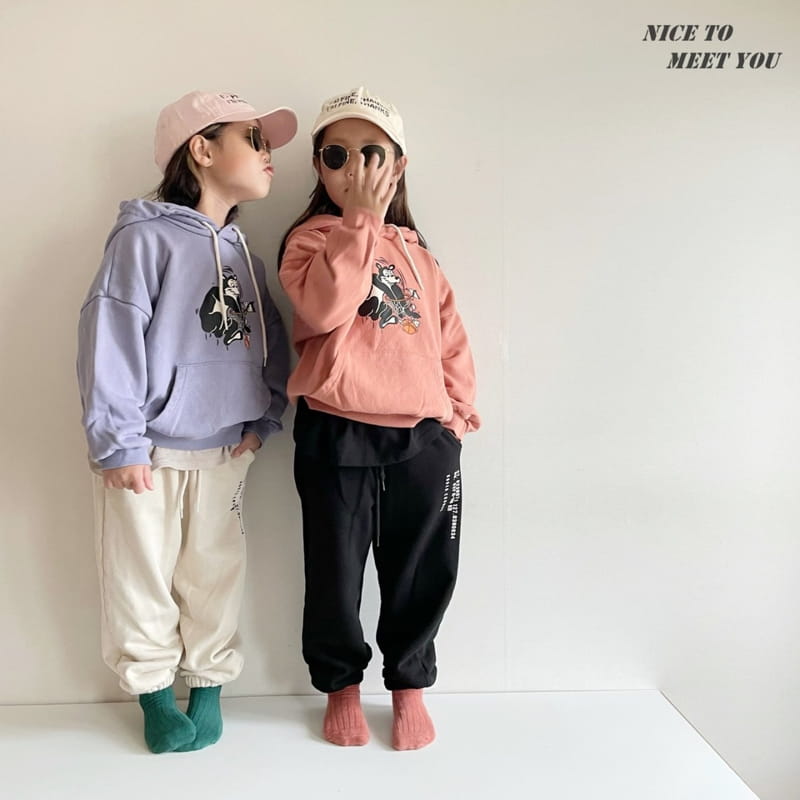 NICE TO MEET YOU - Korean Children Fashion - #Kfashion4kids - Ham's Bear Hoody - 11