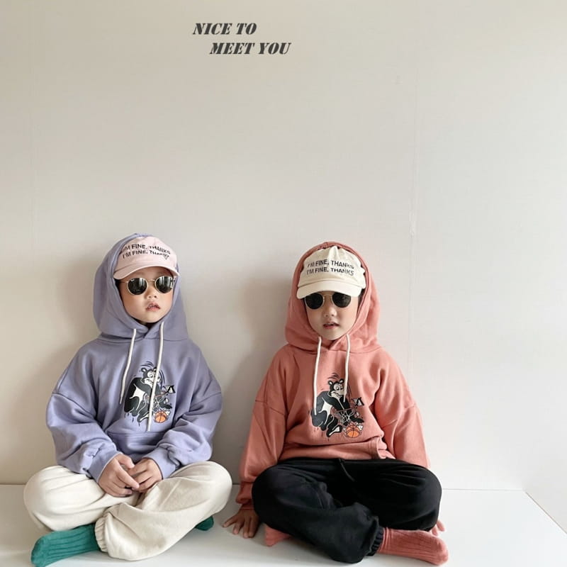 NICE TO MEET YOU - Korean Children Fashion - #Kfashion4kids - Ham's Bear Hoody - 12