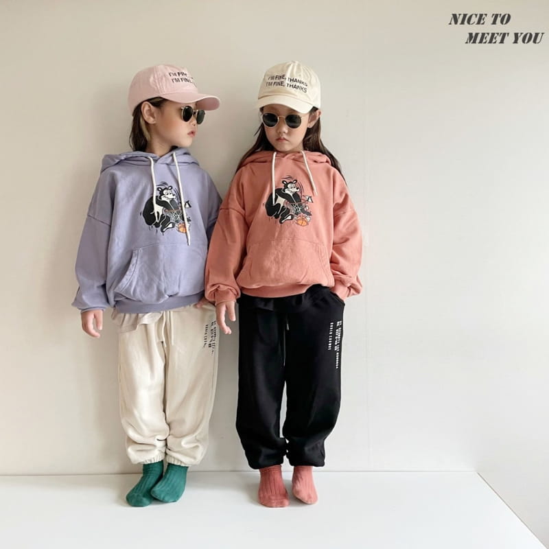 NICE TO MEET YOU - Korean Children Fashion - #Kfashion4kids - Ham's Bear Hoody - 7