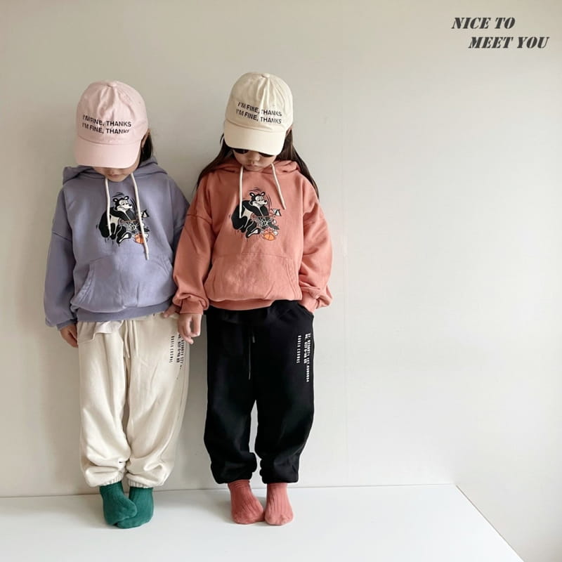 NICE TO MEET YOU - Korean Children Fashion - #Kfashion4kids - Ham's Bear Hoody - 9