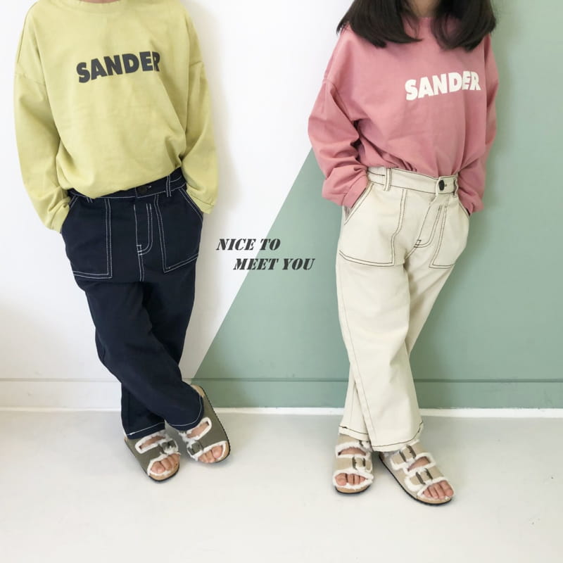 NICE TO MEET YOU - Korean Children Fashion - #Kfashion4kids - Stitch Pants - 11