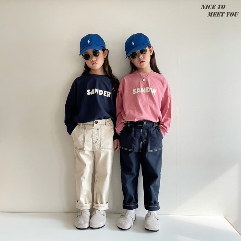 NICE TO MEET YOU - Korean Children Fashion - #Kfashion4kids - Stitch Pants - 5