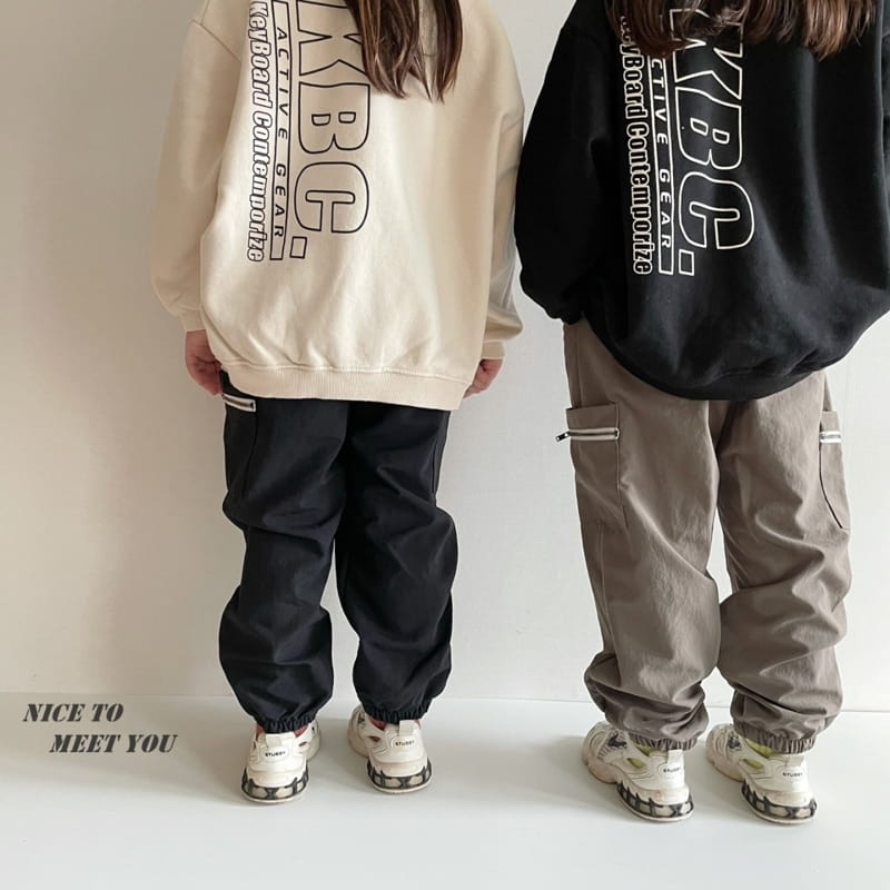 NICE TO MEET YOU - Korean Children Fashion - #Kfashion4kids - KBC Sweatshirt - 10