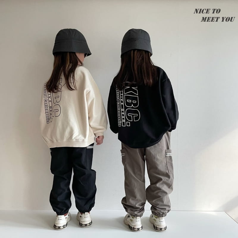 NICE TO MEET YOU - Korean Children Fashion - #Kfashion4kids - KBC Sweatshirt - 3