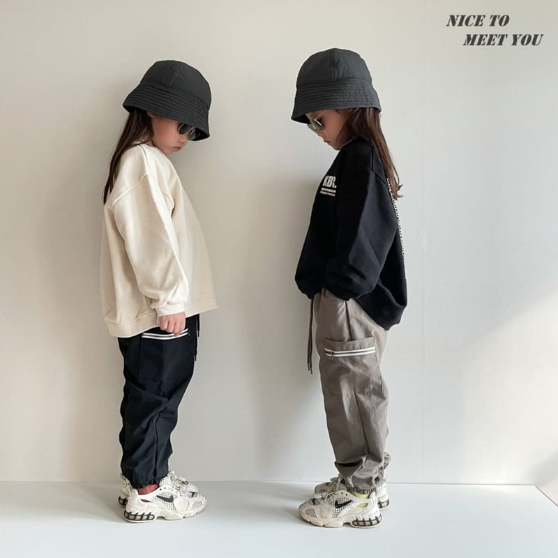 NICE TO MEET YOU - Korean Children Fashion - #Kfashion4kids - KBC Sweatshirt - 9