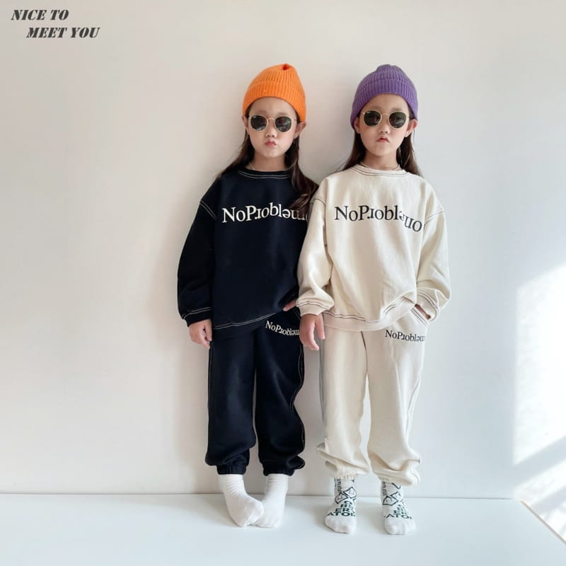 NICE TO MEET YOU - Korean Children Fashion - #Kfashion4kids - Big Stitch Sweatshirt - 11