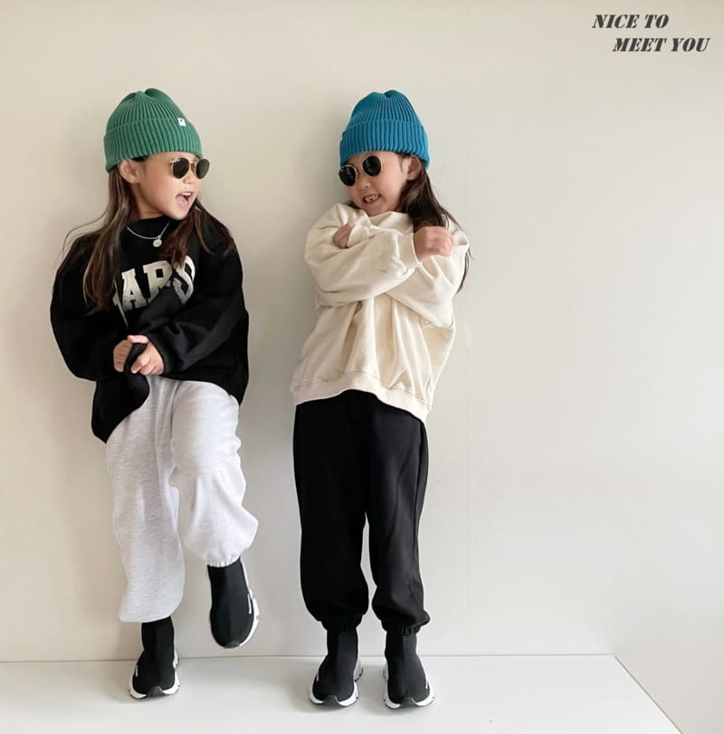 NICE TO MEET YOU - Korean Children Fashion - #Kfashion4kids - Paris Sweatshirt - 12