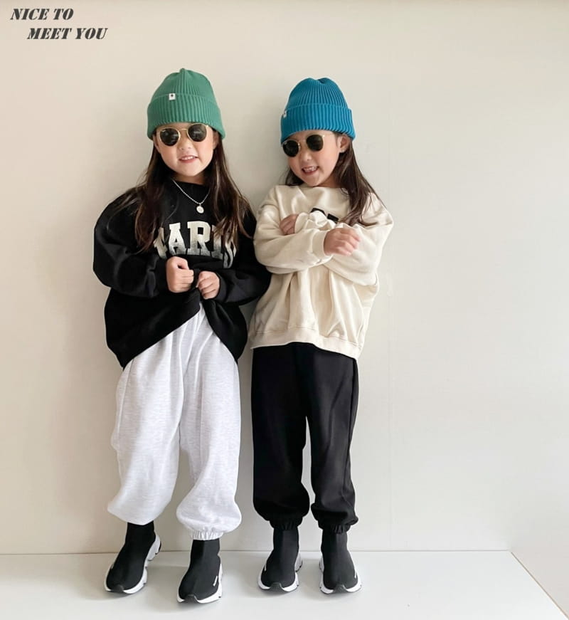 NICE TO MEET YOU - Korean Children Fashion - #Kfashion4kids - Paris Sweatshirt - 3