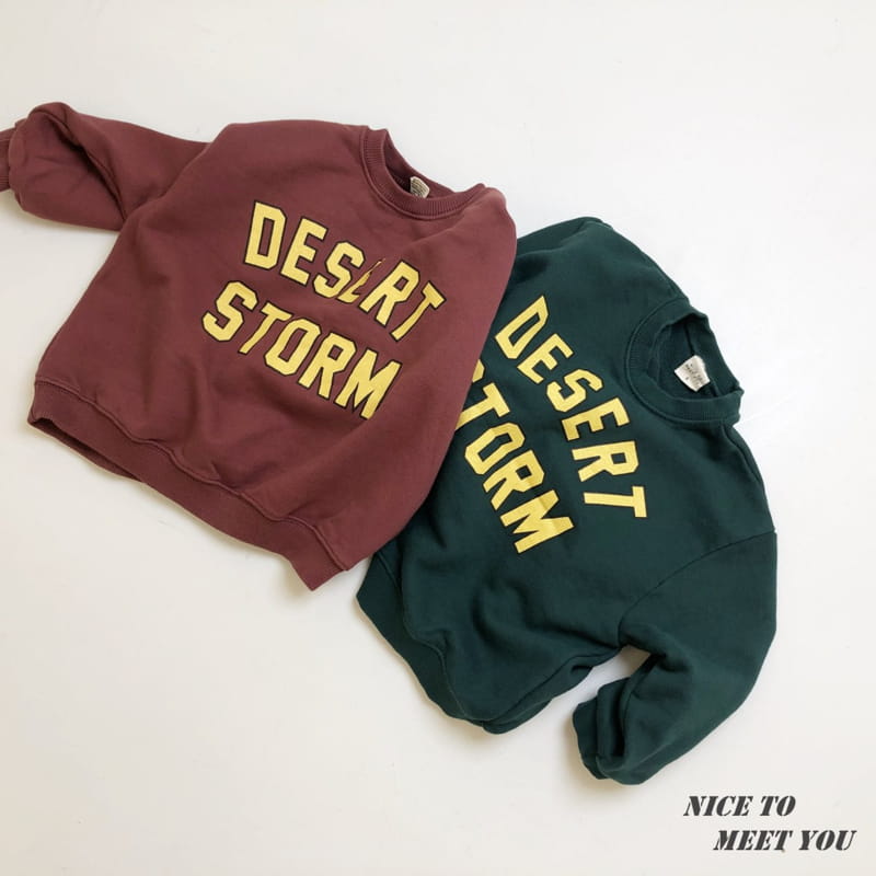 NICE TO MEET YOU - Korean Children Fashion - #Kfashion4kids - Storm Sweatshirt - 11