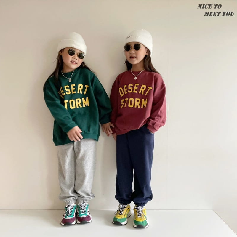 NICE TO MEET YOU - Korean Children Fashion - #Kfashion4kids - Storm Sweatshirt - 5
