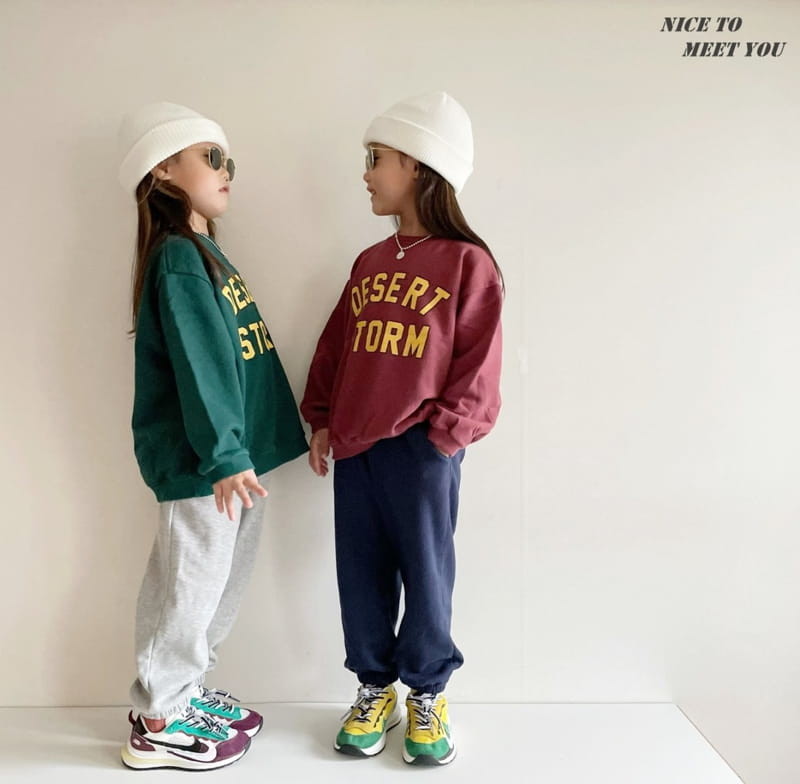 NICE TO MEET YOU - Korean Children Fashion - #Kfashion4kids - Storm Sweatshirt - 6