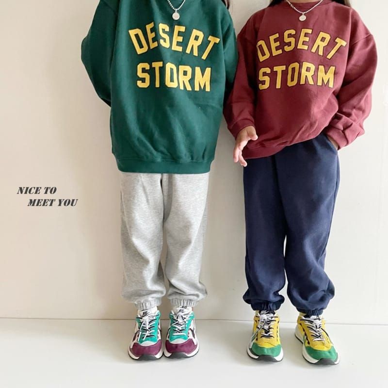 NICE TO MEET YOU - Korean Children Fashion - #Kfashion4kids - Storm Sweatshirt - 8