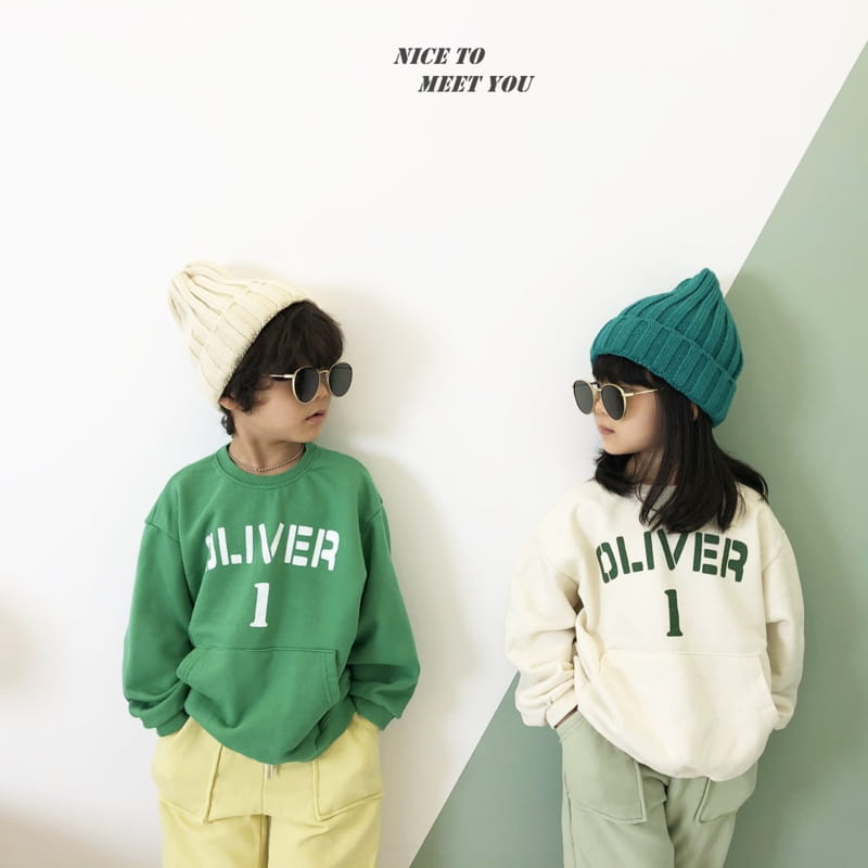 NICE TO MEET YOU - Korean Children Fashion - #Kfashion4kids - Oliver Sweatshirt - 4