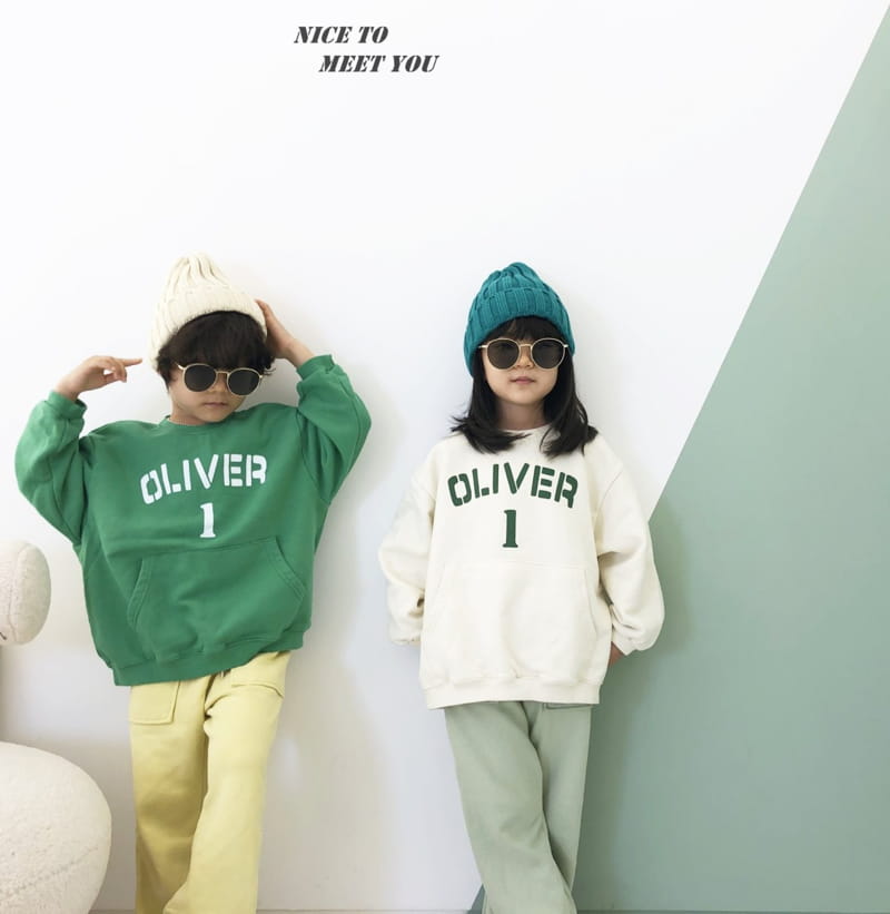 NICE TO MEET YOU - Korean Children Fashion - #Kfashion4kids - Oliver Sweatshirt - 6