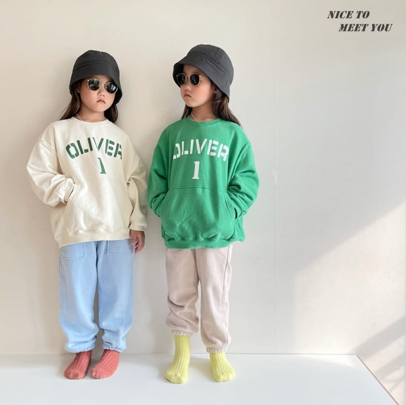 NICE TO MEET YOU - Korean Children Fashion - #Kfashion4kids - Oliver Sweatshirt - 7