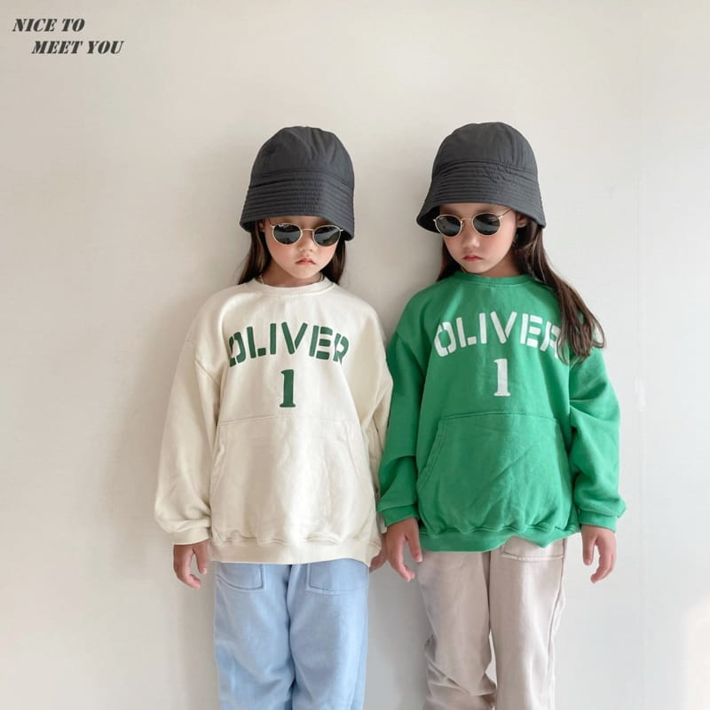 NICE TO MEET YOU - Korean Children Fashion - #Kfashion4kids - Oliver Sweatshirt - 8