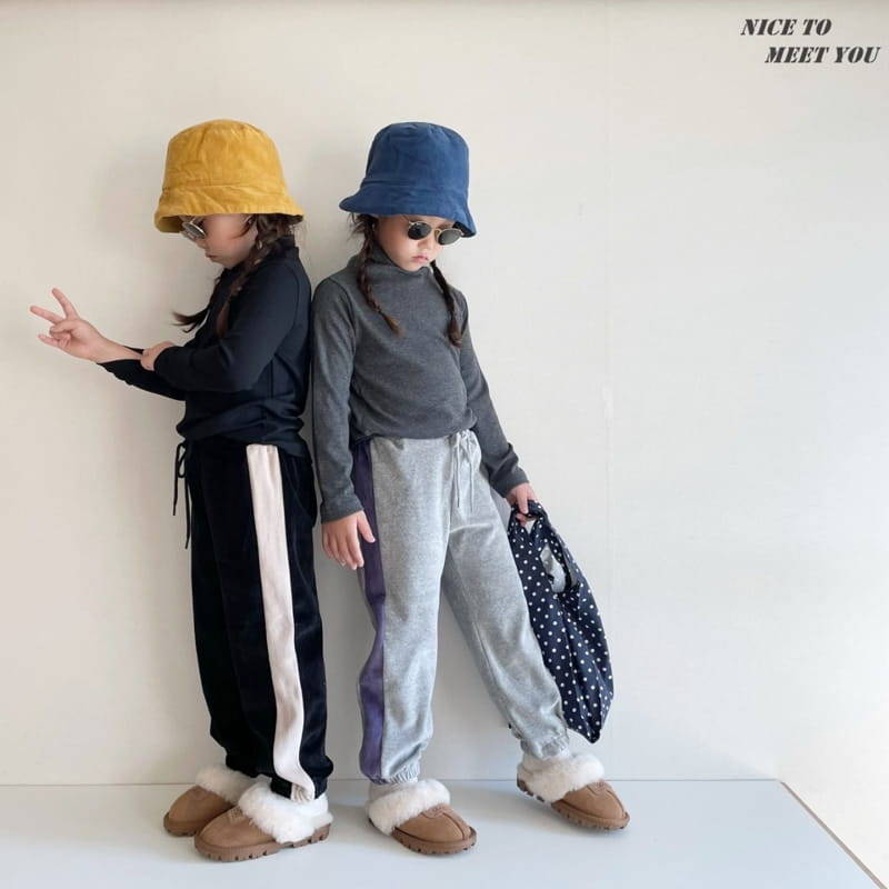 NICE TO MEET YOU - Korean Children Fashion - #Kfashion4kids - Arc Beloa Pants