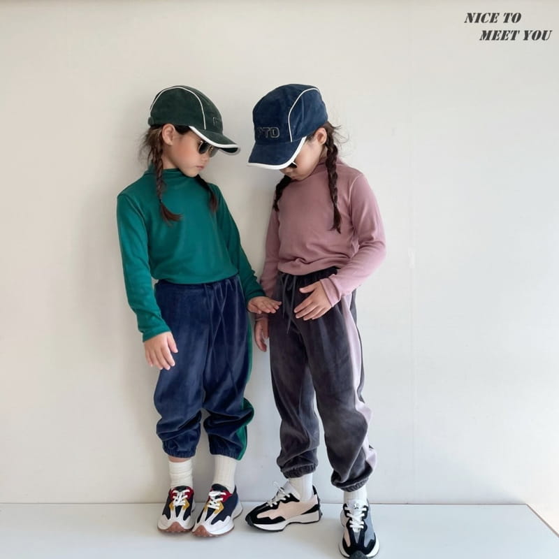 NICE TO MEET YOU - Korean Children Fashion - #Kfashion4kids - Arc Beloa Pants - 2