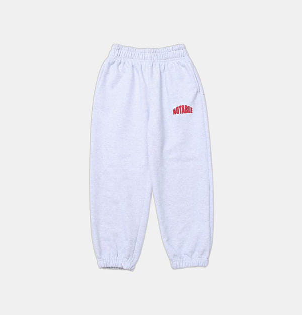 NOTABLE - Korean Children Fashion - #Kfashion4kids - Notable Set-up Tery Jogger Pants