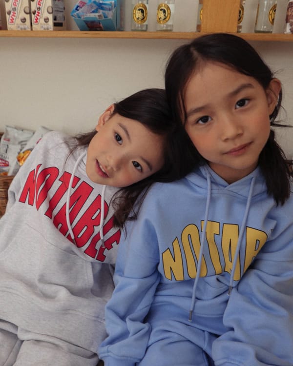 NOTABLE - Korean Children Fashion - #Kfashion4kids - Notable Set-up Tery Jogger Pants - 3