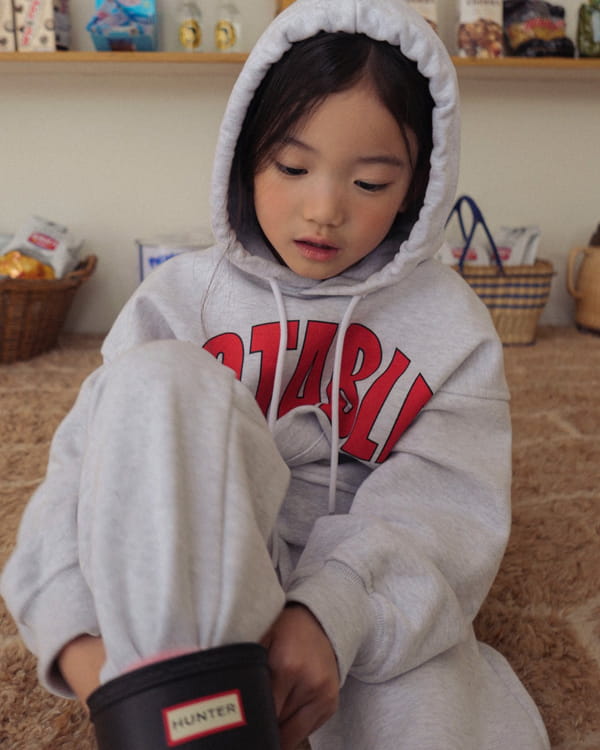 NOTABLE - Korean Children Fashion - #Kfashion4kids - Notable Set-up Tery Jogger Pants - 4