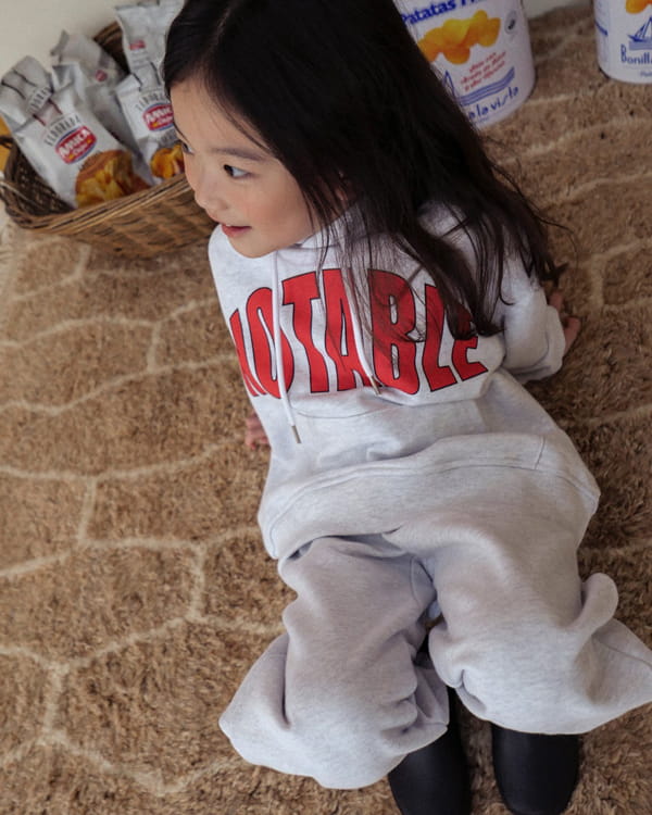 NOTABLE - Korean Children Fashion - #Kfashion4kids - Notable Set-up Tery Jogger Pants - 7