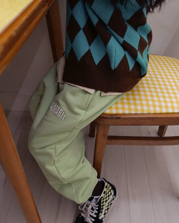 NOTABLE - Korean Children Fashion - #Kfashion4kids - Notable Jogger Pants - 10