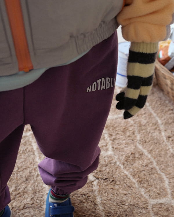 NOTABLE - Korean Children Fashion - #Kfashion4kids - Notable Jogger Pants - 11