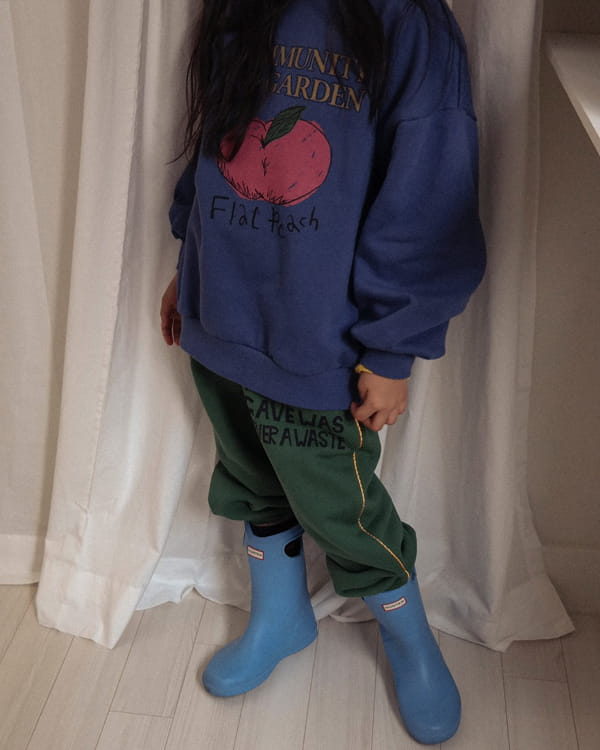 NOTABLE - Korean Children Fashion - #Kfashion4kids - Piping Love Jogger Pants - 4