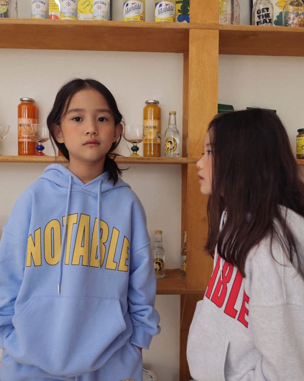 NOTABLE - Korean Children Fashion - #Kfashion4kids - Naotable Set-up Hoody - 3