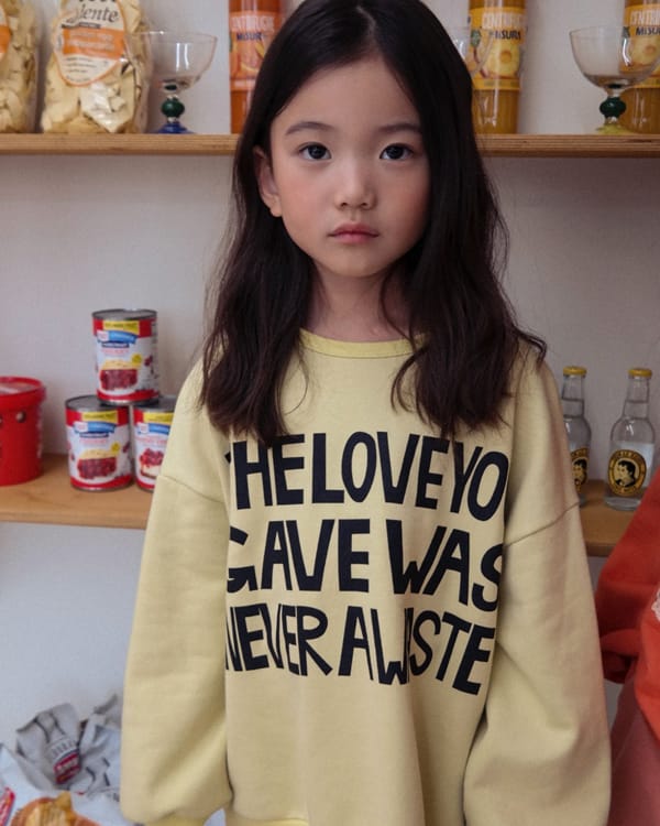 NOTABLE - Korean Children Fashion - #Kfashion4kids - The Love Sweatshirt