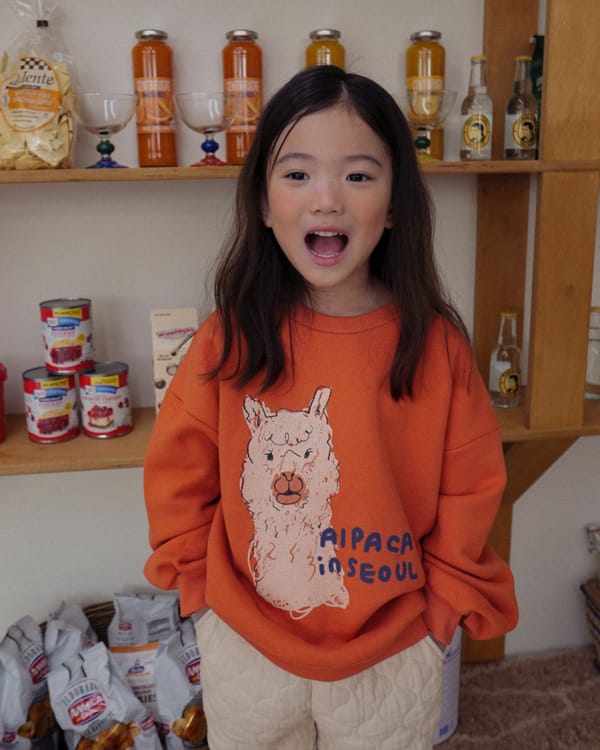 NOTABLE - Korean Children Fashion - #Kfashion4kids - Alpaca Sweatshirt