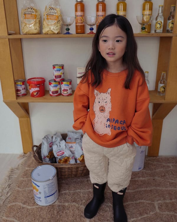 NOTABLE - Korean Children Fashion - #Kfashion4kids - Alpaca Sweatshirt - 12