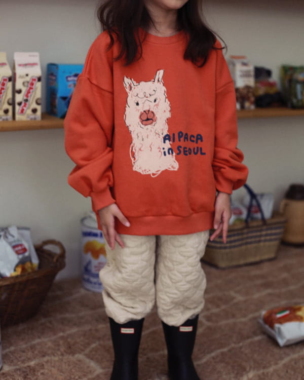 NOTABLE - Korean Children Fashion - #Kfashion4kids - Alpaca Sweatshirt - 6