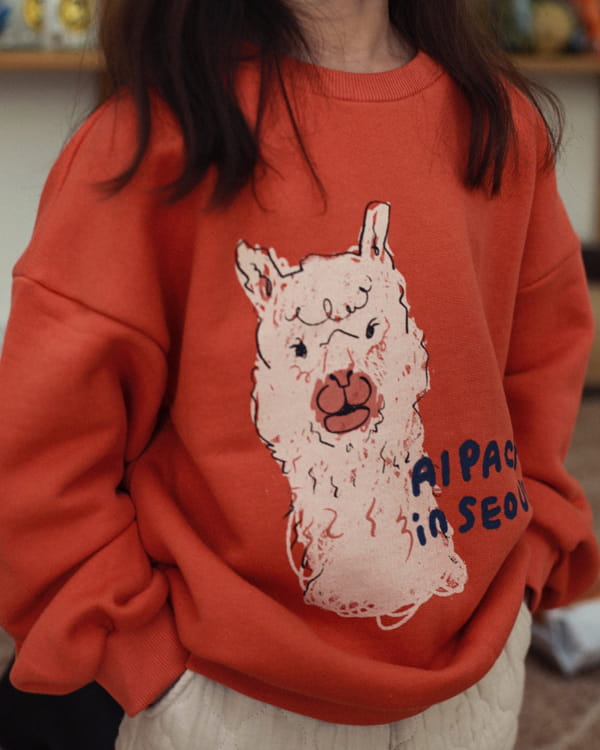 NOTABLE - Korean Children Fashion - #Kfashion4kids - Alpaca Sweatshirt - 7