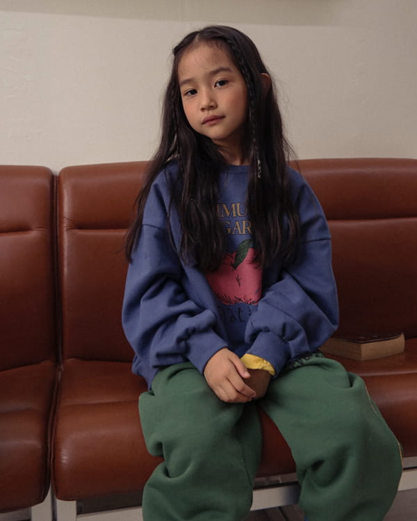 NOTABLE - Korean Children Fashion - #Kfashion4kids - Flat Peach Sweatshirt