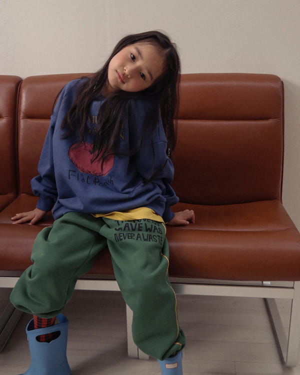 NOTABLE - Korean Children Fashion - #Kfashion4kids - Flat Peach Sweatshirt - 2