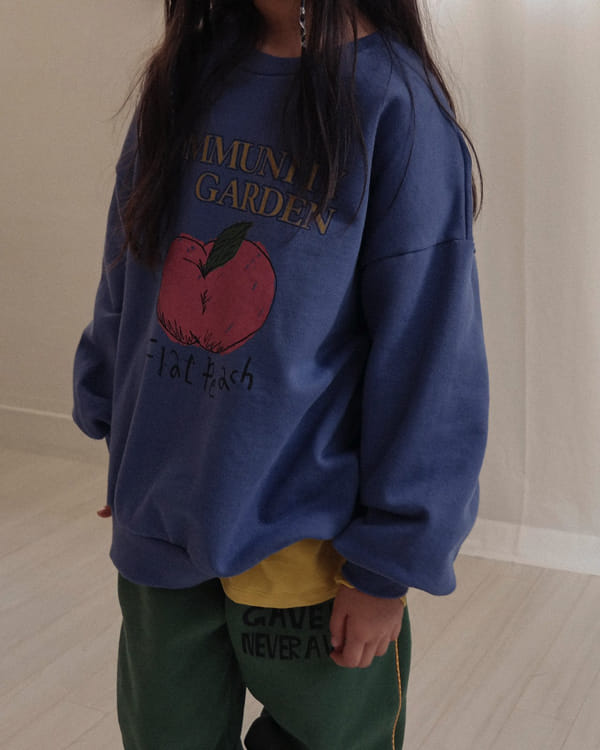 NOTABLE - Korean Children Fashion - #Kfashion4kids - Flat Peach Sweatshirt - 3