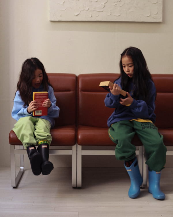 NOTABLE - Korean Children Fashion - #Kfashion4kids - Flat Peach Sweatshirt - 5