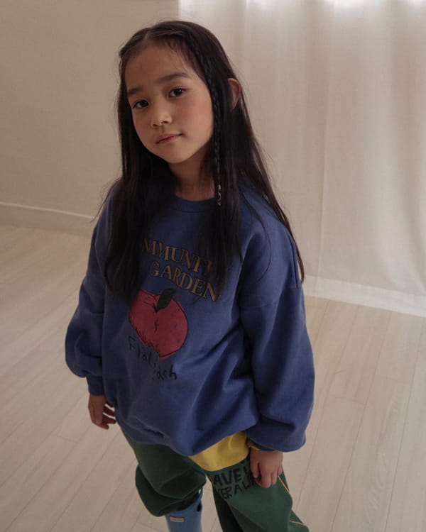 NOTABLE - Korean Children Fashion - #Kfashion4kids - Flat Peach Sweatshirt - 7