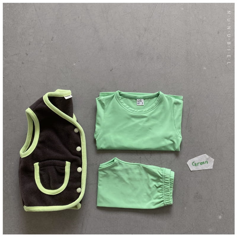 NUNUBIEL - Korean Children Fashion - #Kfashion4kids - Neon Fleece Vest - 9