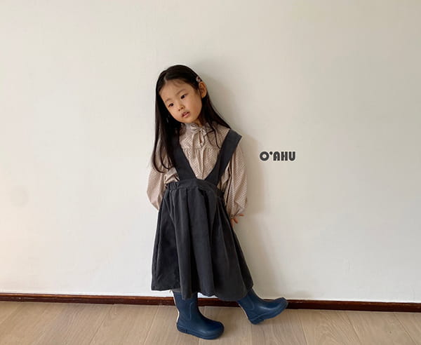 O'AHU - Korean Children Fashion - #Kfashion4kids - Mullow Suspender One-piece - 12
