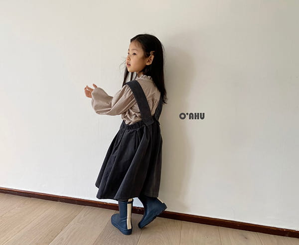 O'AHU - Korean Children Fashion - #Kfashion4kids - Mullow Suspender One-piece - 2